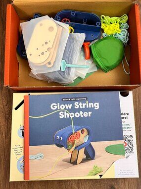 NEW KiwiCo Glow String Shooter Tinker STEAM Crate age 9+